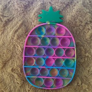 Vibrant Pineapple Pop It Sensory Toy